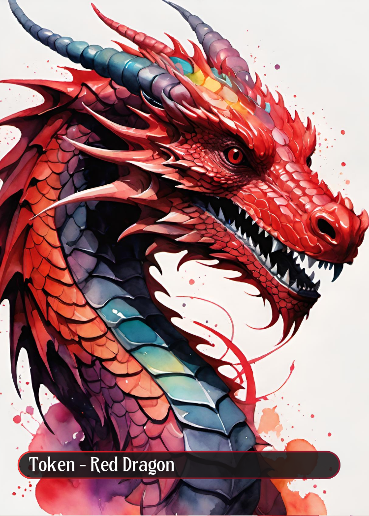 Red Dragon Tokens