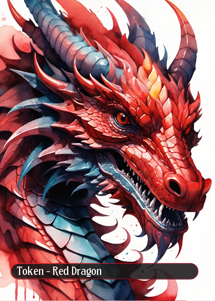 Red Dragon Tokens