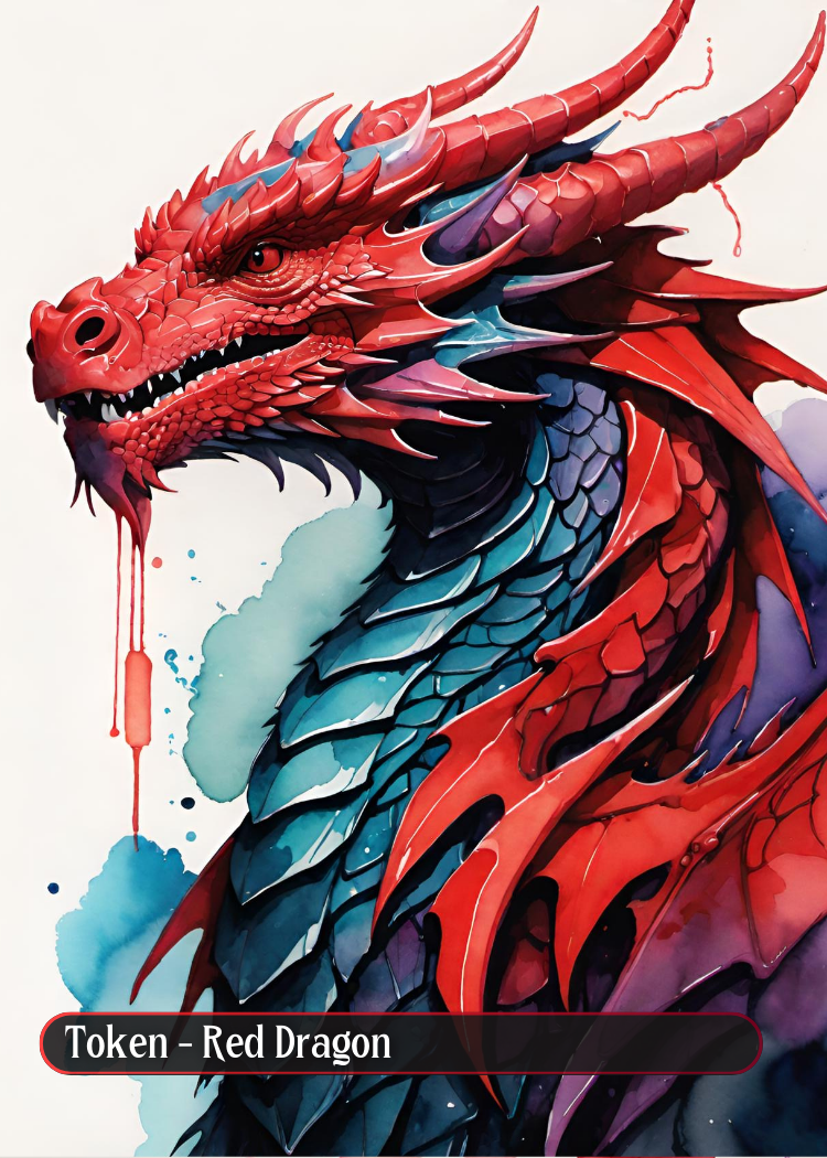 Red Dragon Tokens