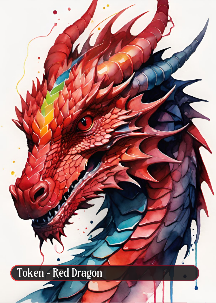 Red Dragon Tokens