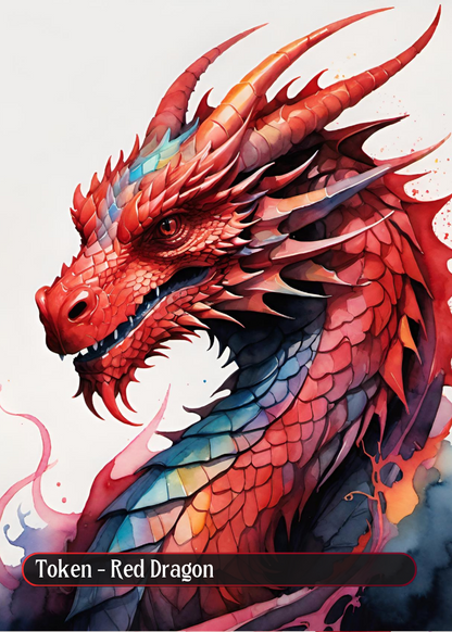 Red Dragon Tokens